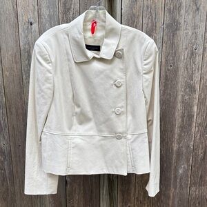 Piazza Sempione Cream Women's Timeless Jacket